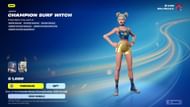 The Champion Surf Witch skin in Fortnite will remain listed until September 12, 2025 (Image via Sportskeeda Gaming || Epic Games)